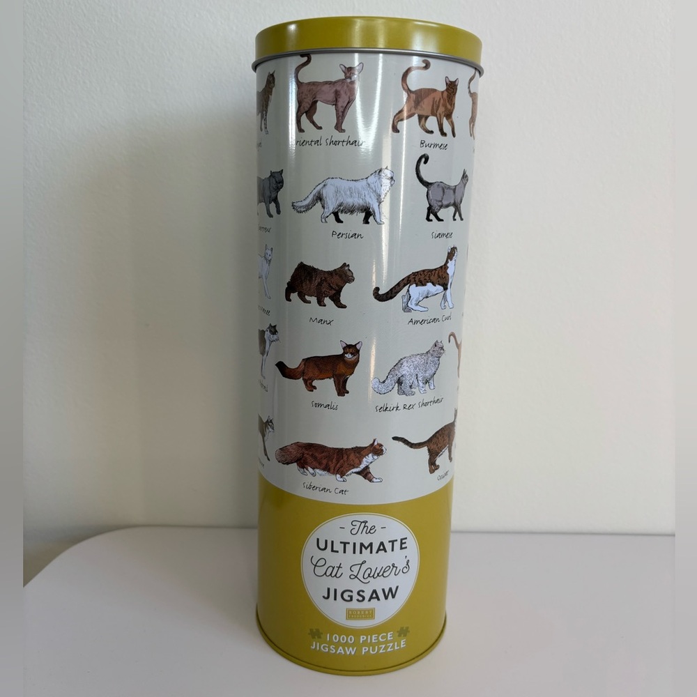 The Ultimate Cat Lover's Jigsaw Puzzle - Yellow - Picture 2 of 3